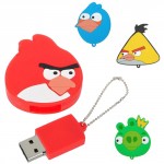 Angry birds keychain flash drive 3