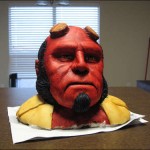 Hellboy Cake Head