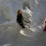 Star Wars Tauntaun Snow Sculpture 2