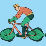 Aquaman on a Bike