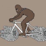 Chewbacca on a Bike