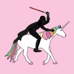 Vader on a Unicorn