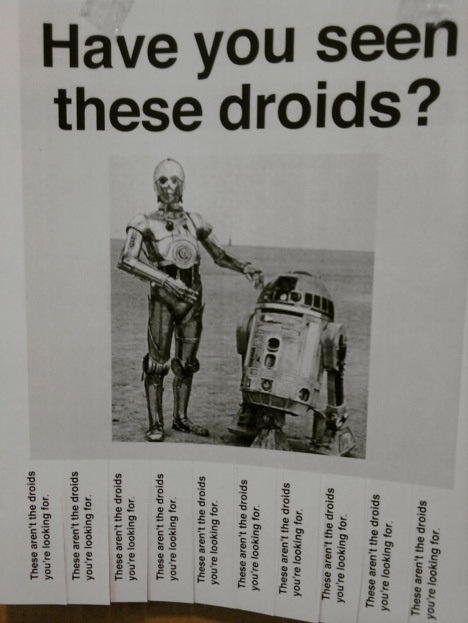 have you seen these droids