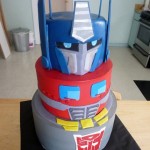 optimus prime cake design