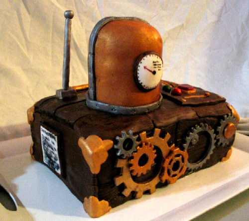 Steampunk Cake 1