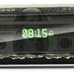 Money Shredding Alarm Clock