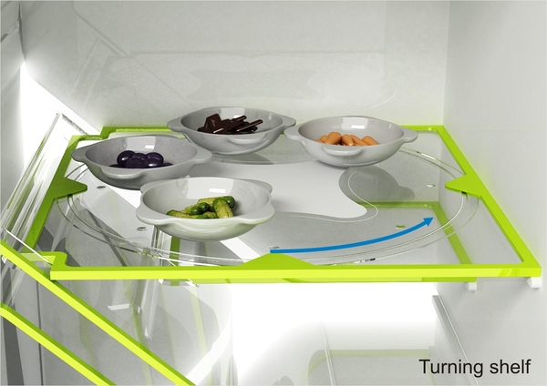 Nord Fridge Concept Spinning Tray