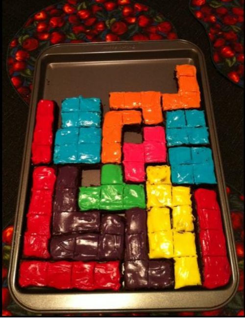 tetris brownies