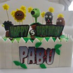 plants vs. zombies cake