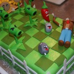 plants vs. zombie cake