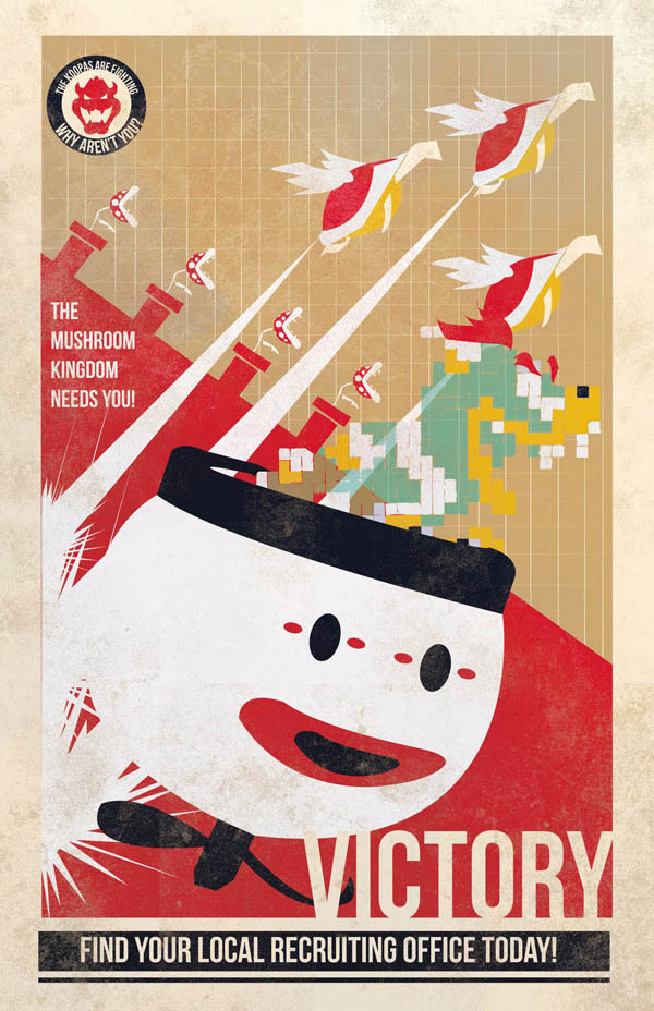 Mario Propaganda Poster 1
