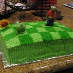 plants vs zombies cake