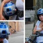 R2-D2 Scooter Helmet
