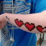 zelda heart tattoo
