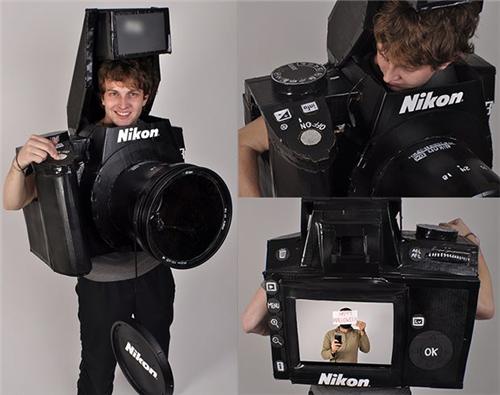 Working Nikon Camera Costume