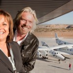 Sir Richard Branson and New Mexico Governor Susana Martinez