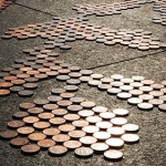 obsessions coin art sidewalk