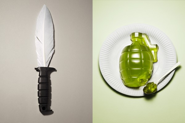 Harmless Knife - harmless grenade