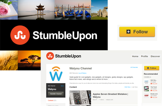 StumbleUpon Channel