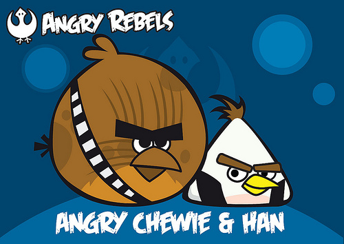 angry rebels han and chewie