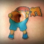 Bart Simpson Tattoo