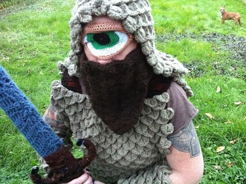 crochet cyclops costume
