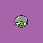 pixel-green-angry-bird-pig-helmet