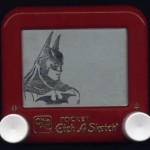 Etch a Sketch Batman