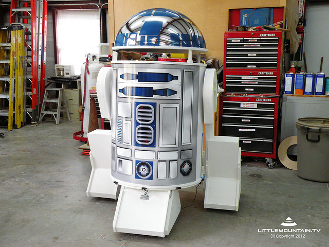 Giant Driveable R2-D2