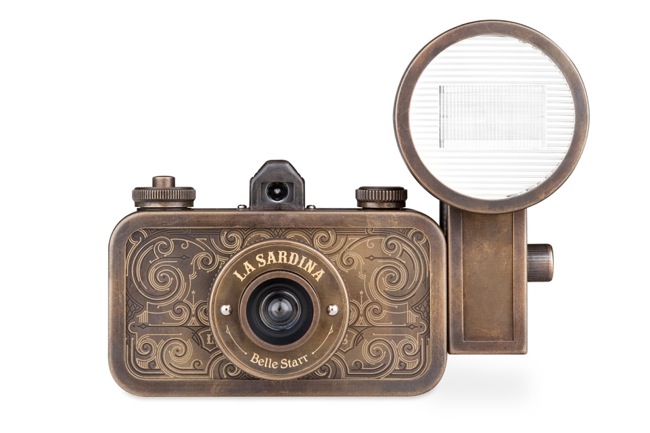 Back of steampunk camera