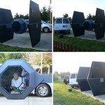 Cool 1/3 Scale Model TIE Fighter