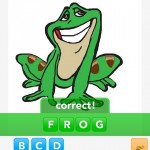 Frog draw something