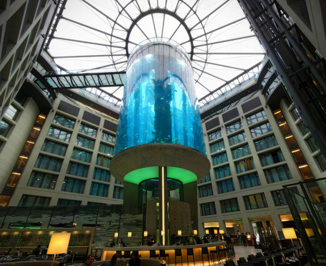 Hotel-aquarium