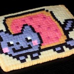 Nyan Cat Pixel Cookie