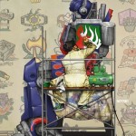 Optimus Prime Norman Rockwell