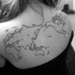 World-Map-Tattoo