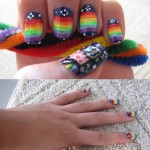 nyan cat nail art