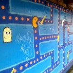 pacman street art