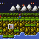 Contra 2 player NES Image