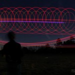 Light Painting With LED Helicopter Helicopter LED Light painting