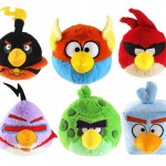 Angry birds space plushies