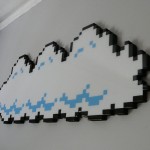 Awesome 8-Bit Super Mario Bros Cloud Art 2