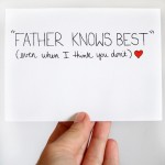 Creative Father’s Day Cards 2