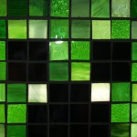 Mosaic Minecraft Stained Glass Window 1