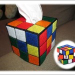 Rubik’s cube tissue box 1