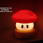 Super Mario Brothers Power up Mushroom Lamp Night Light