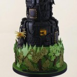 alien and predator cake 1