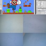 Amazing 3D Super Mario Bros Mural 2