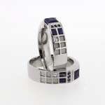 Gorgeous TARDIS Wedding Ring