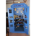 Keep Your Booze in a TARDIS-Inspired Liquor Cabinet